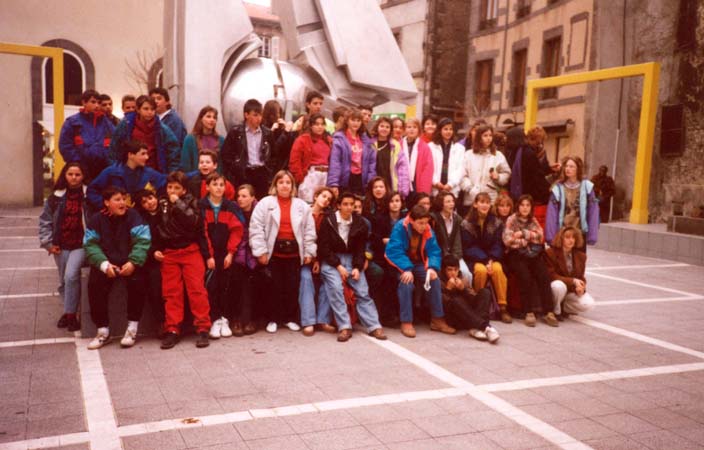 1991 Visita a Massiac
